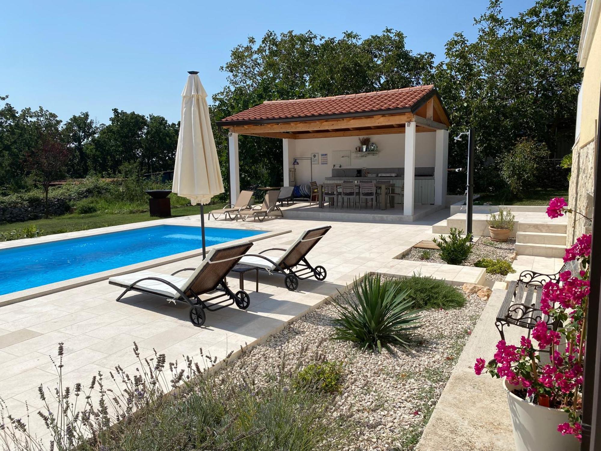 Villa Yucca Istra Labin  Eksteriør billede